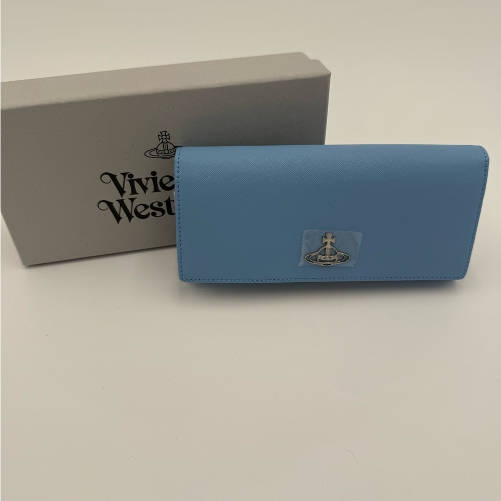 Vivienne Westwood Sky Blue Wallet